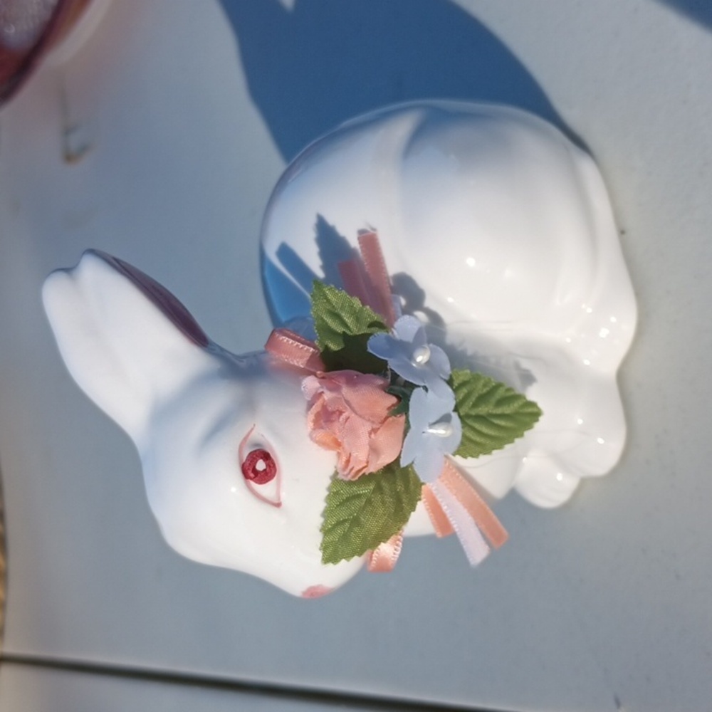 Vintage Lefton Porcelain Bunny
